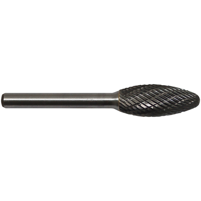 BURR TCT H FLAME 12MM FB - 12 X 30MM (H FLAME-Z6) - 6MM SHANK