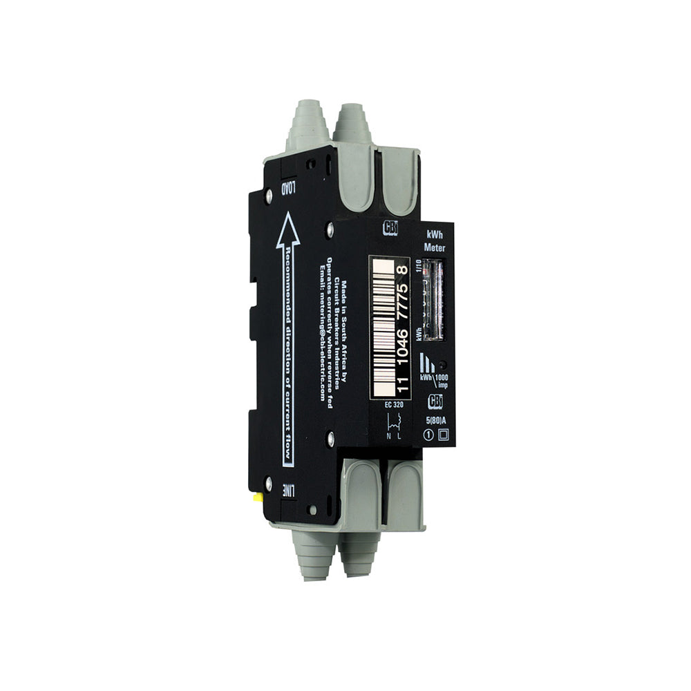 CBI EBM 1PH 230V Mini Rail KWH Meter