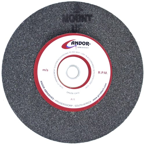 GRINDING WHEEL AN 150X13MM GREY A 46 - 31.75MM BORE - ALUMINIUM OXIDE(MEDIUM)