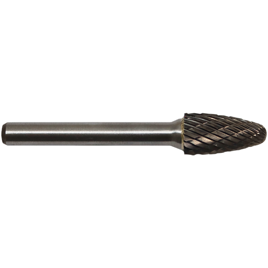 BURR TCT F ROUND TREE 10MM FB - 10 X 20MM (RBF-Z6) - 6MM SHANK