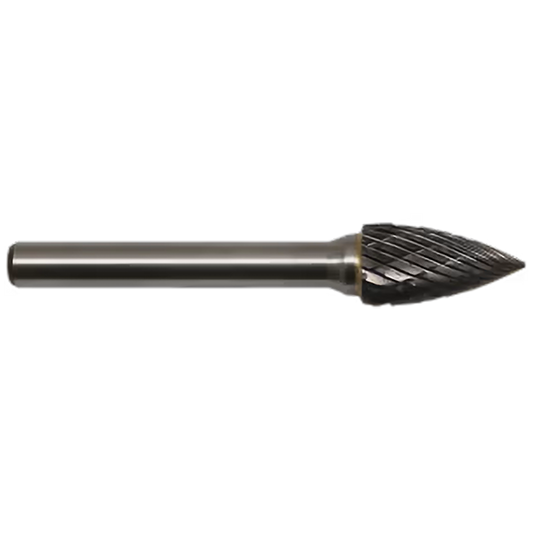 BURR TCT G POINT TREE 10MM FB - 10 X 20MM (SPG-Z6) - 6MM SHANK