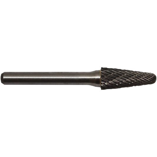 BURR TCT L TAPER B/N 10MM FB - 10 X 25MM (KEL-Z6) - 6MM SHANK